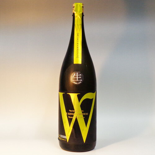 W 亀の尾 純米無濾過生原酒 1800ml