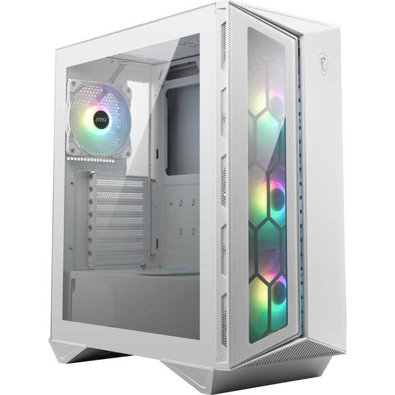 MSI｜エムエスアイ PCケース ATX /Micro /Mini-ITX MPG GUNGNIR 110R WHITE ホワイト