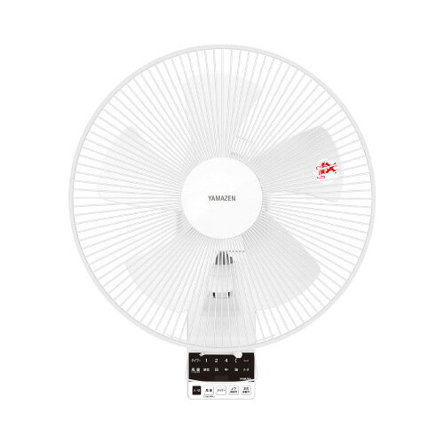 楽天市場】山善 YAMAZEN DCモーター壁掛式扇風機 YWX-BGD303(W) | 価格
