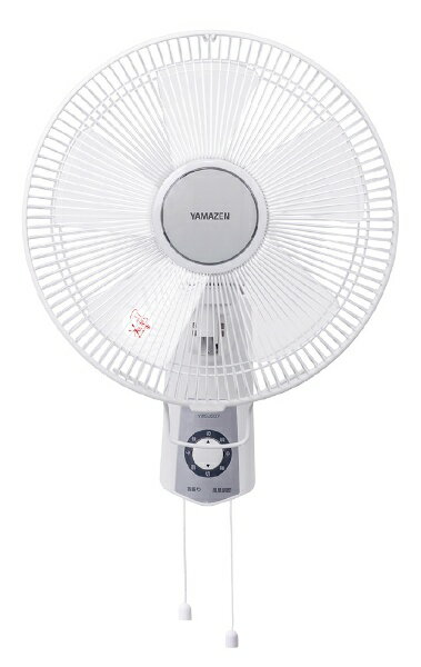 楽天市場】山善 YAMAZEN DCモーター壁掛式扇風機 YWX-BGD303(W