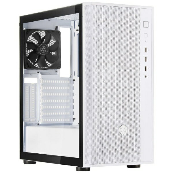 SilverStone｜シルバーストーン PCケース ATX /Micro /Mini-ITX FARA R1 V2 強化ガラス ホワイト SST-FAR1W-G-V2