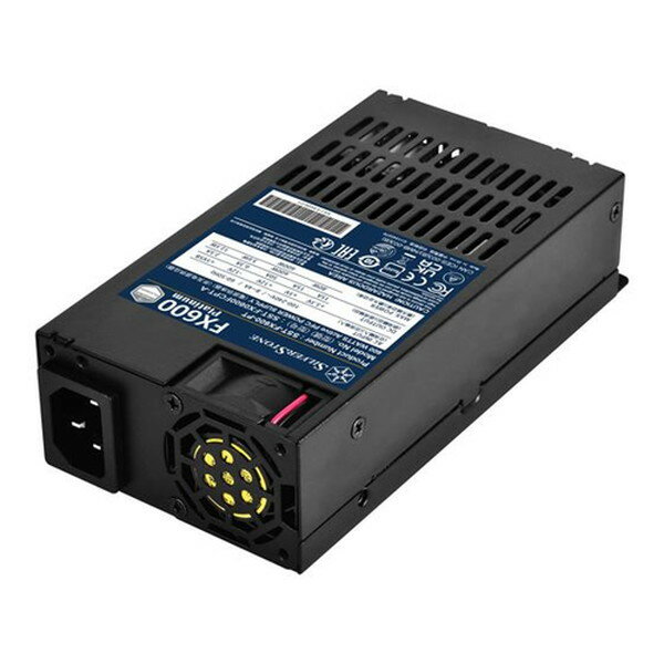 SilverStone｜シルバーストーン PC電源 FX600 Platinum ブラック SST-FX600-PT 600W /FlexATX /80PLUS