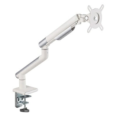 STARPLATINUM TVSOFDA112W 快適ワークのモニターアーム 13-32インチ対応 1画面昇降アーム DA112 ホワイト | オフィス オフィス家具