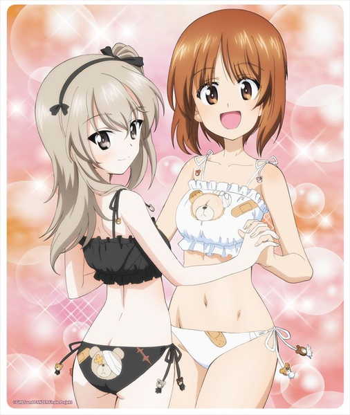 ガールズ＆パンツァー 最終章 マウスパッド 西住みほ＆島田愛里寿 シーズナルプランツ