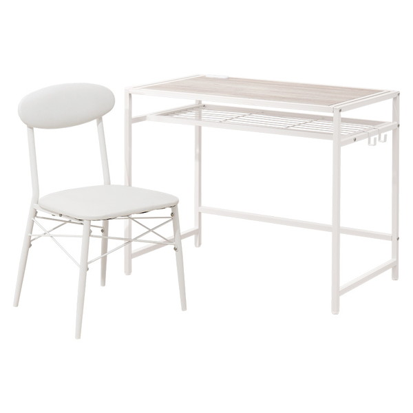 LDC-4658WH デスクチェアセット