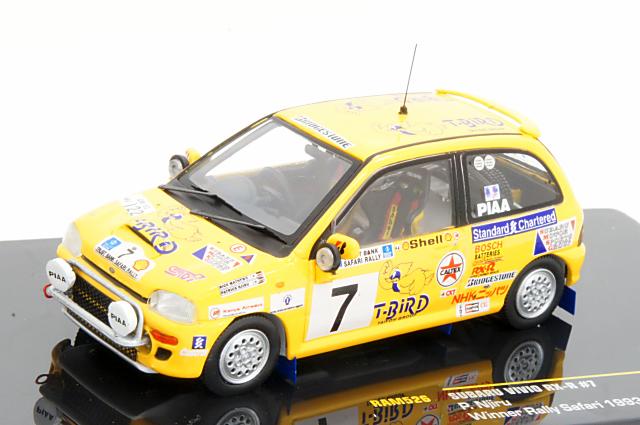 楽天市場】ixo 1:43 スケールスバル ヴィヴィオ rx r 番号 7 p.njiru