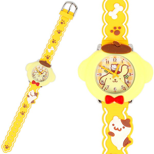 楽天市場】サンリオ ポムポムプリン ラバーウォッチ 腕時計