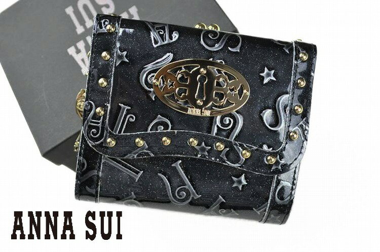 楽天市場】クイーポ アナスイ ANNA SUI ハリー フラップ がま口 長財布 