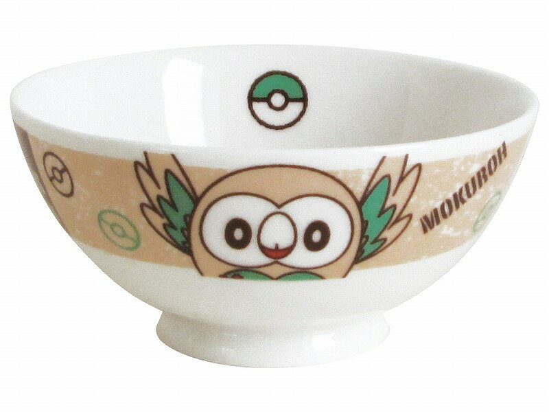 ポケモンセンター モクロー お茶碗 楽天市場】金正陶器 ポケットモンスターサン＆ムーン フェイス茶碗
