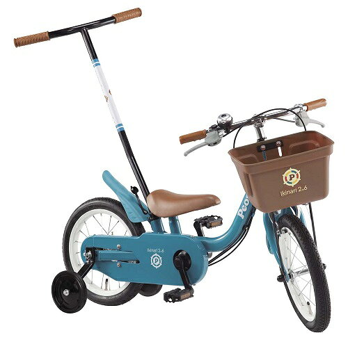 楽天市場】ピープル 折りたたみ式ピープル いきなり自転車 かじとり式