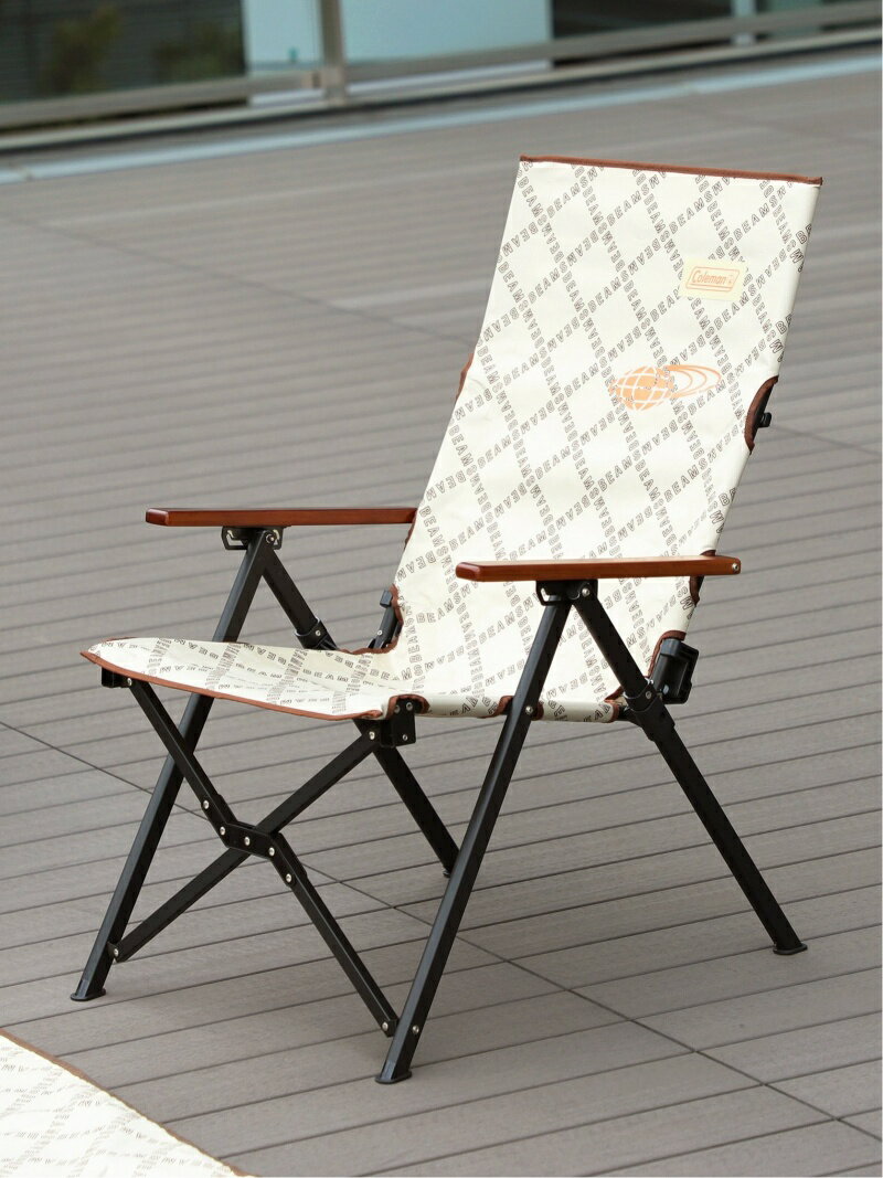 コールマン×ビームス レイチェア(大)　コラボ限定 楽天市場】Coleman × BEAMS / 別注 モノグラム柄 レイチェア