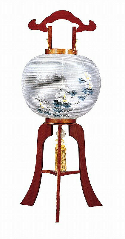 楽天市場】浅野商店 ウカイ印 岐阜提灯 大内行灯 松伯 絹張 芙蓉 回転