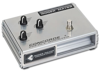 Roger Mayer CONCORDE+ トレブルブースター 動作確認済み 楽天市場】日本エレクトロ・ハーモニックス ROGERMAYER Concorde+