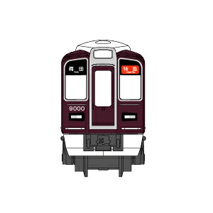 楽天市場】栄進堂 【 012 】 Tゲージ 阪急9000系 特急 (4両セット