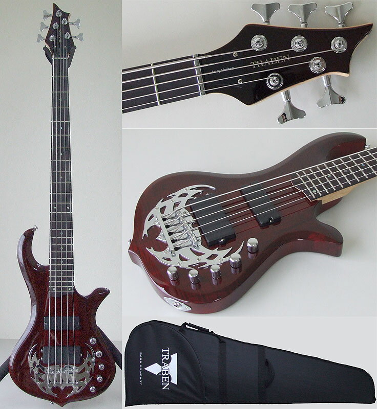 楽天市場】フックアップ TRABEN ARRAY LIMITED 5 Spalted Red 5弦 