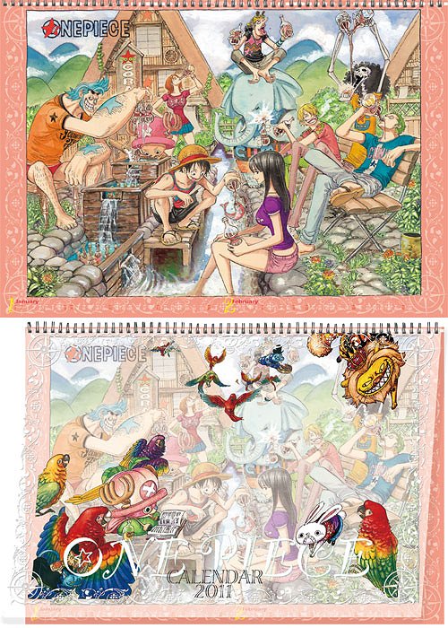 楽天市場】集英社 『ONE PIECE』コミックカレンダー（大判