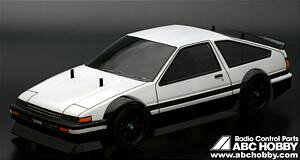 楽天市場】1/10 TOYOTA AE86 TRUENO ストリート仕様ボディセット