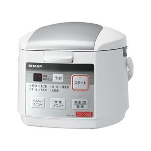 楽天市場】シャープ シャープ 炊飯ジャー 3合炊き keyword キーワード 