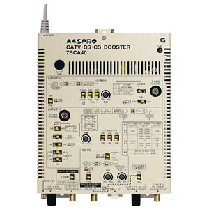楽天市場】マスプロ電工 マスプロ電工 CATVブースター 45dB型 7A45