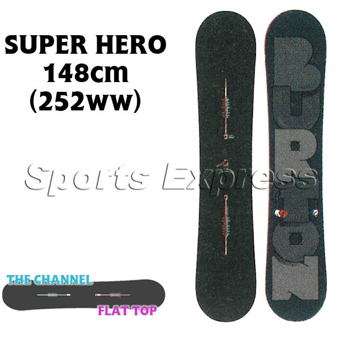 バートン　スーパーヒーロー148cm スノーボードセット 楽天市場】12-13 2013 BURTON SUPER HERO 148 スーパーヒーロー