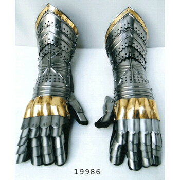 楽天市場】センター商事 西洋甲冑 コテ 小手 19986(着れる甲冑