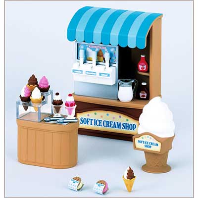 楽天市場】エポック社 シルバニアファミリー D-29 アイスクリーム屋