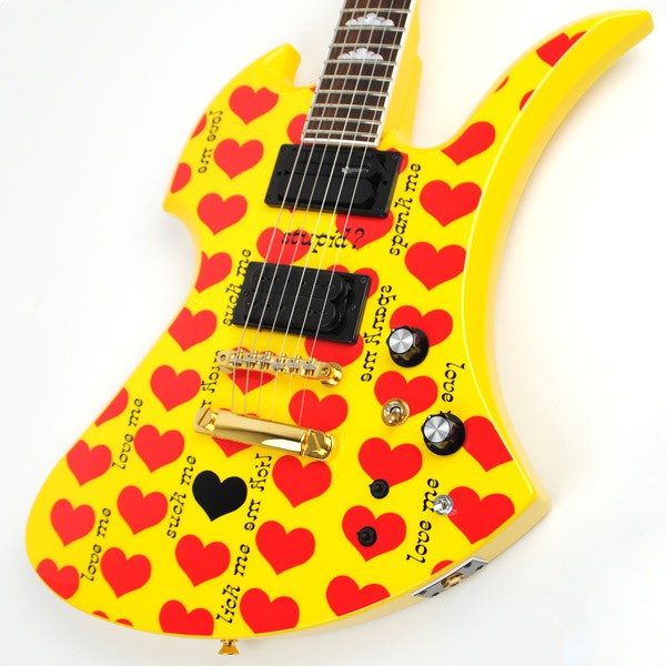 楽天市場】フェルナンデス Burny MG-Jr. hide MODEL ミニギター X