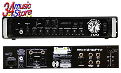 楽天市場】SWR ベース用ヘッドアンプ WORKINGPRO 700 BASS HEAD | 価格
