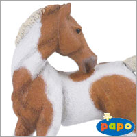 Papo(パポ) 蹴り立つ馬(black) PVC PA51522 wgteh8f Papo(パポ) 蹴り