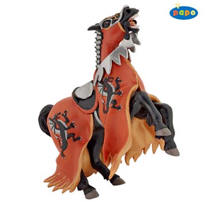 楽天市場】papo(パポ社)フィギュア51522 蹴り立つ馬(black) | 価格比較