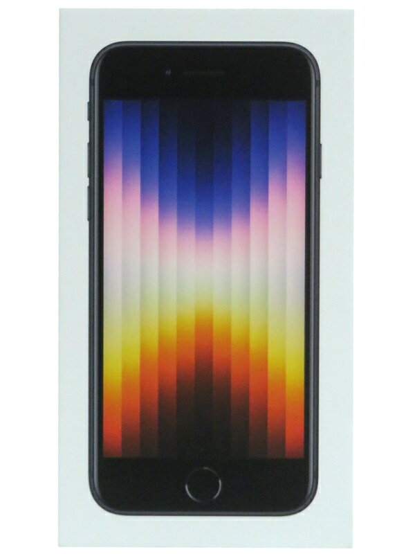 アップル iPhoneSE 第3世代 64GB ミッドナイト SIMフリー
