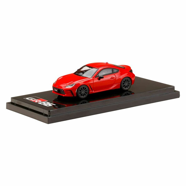 楽天市場】ホビージャパン 1/64 トヨタ GR86 RZ スパークレッド ホビー