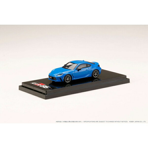 楽天市場】ホビージャパン 1/43 トヨタ GR86 2021 ブライトブルー