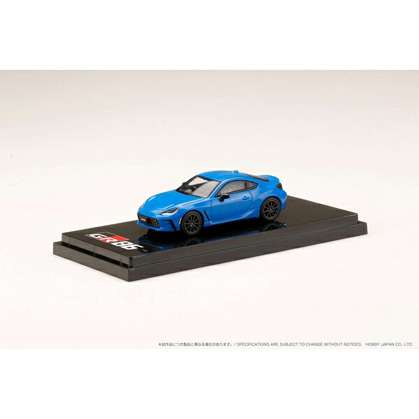 楽天市場】ホビージャパン 1/43 トヨタ GR86 2021 ブライトブルー