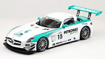 EBBRO エブロ モデルカー 1/43 ペトロナス シンティアム ムルデカ 12hour レース 2011 No.15 ホワイト/グリーン エムエムピー