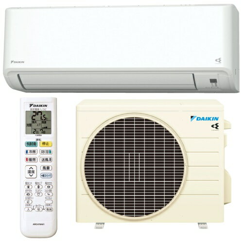 楽天市場】ダイキン工業 DAIKIN ルームエアコン AX F80XTAXP-W