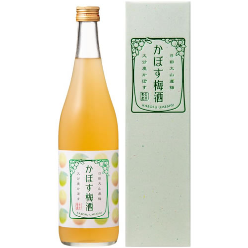 おおやま夢工房 かぼす梅酒 箱入り 720ml
