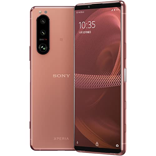 SONY - 1453 スマホ SIMフリー Xperia 5 III SO-53B docomo ピンク 良品 SONY XPERIA 5 III SO-53B PINK 128GB 8GB/RAM OLED 6.1 SIM