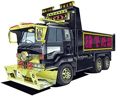 青島文化教材社 1/32 バリューデコトラシリーズ No.30 二代目鮫肌慕情 大型タンクローリートレーラー プラモデル Amazon | 青島文化教材社 1/32 バリューデコトラシリーズ No.30