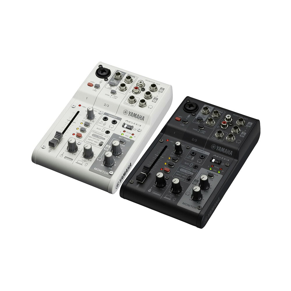 YAMAHA / AG03MK2 WHITE AT2020 iPhoneユーザー向け 配信・DTMセット(渋谷店)