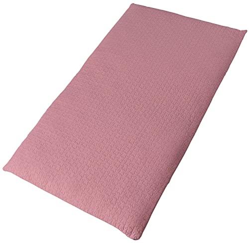 ベッドシーツ 寝具 約70×120＋20cm ベビー用 スモーキーピンク mofua モフア イブル CLOUD柄 一体型 フィットシーツ