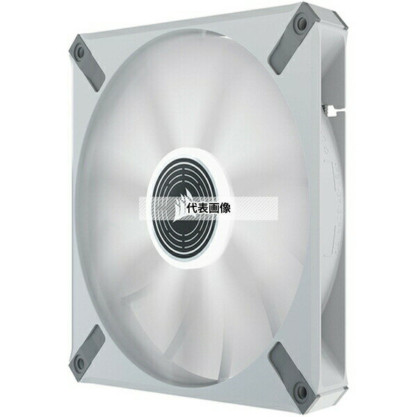 CORSAIR｜コルセア ケースファン 140mm /1600RPM ML140 LED ELITE White ホワイトフレーム CO-9050130-WW