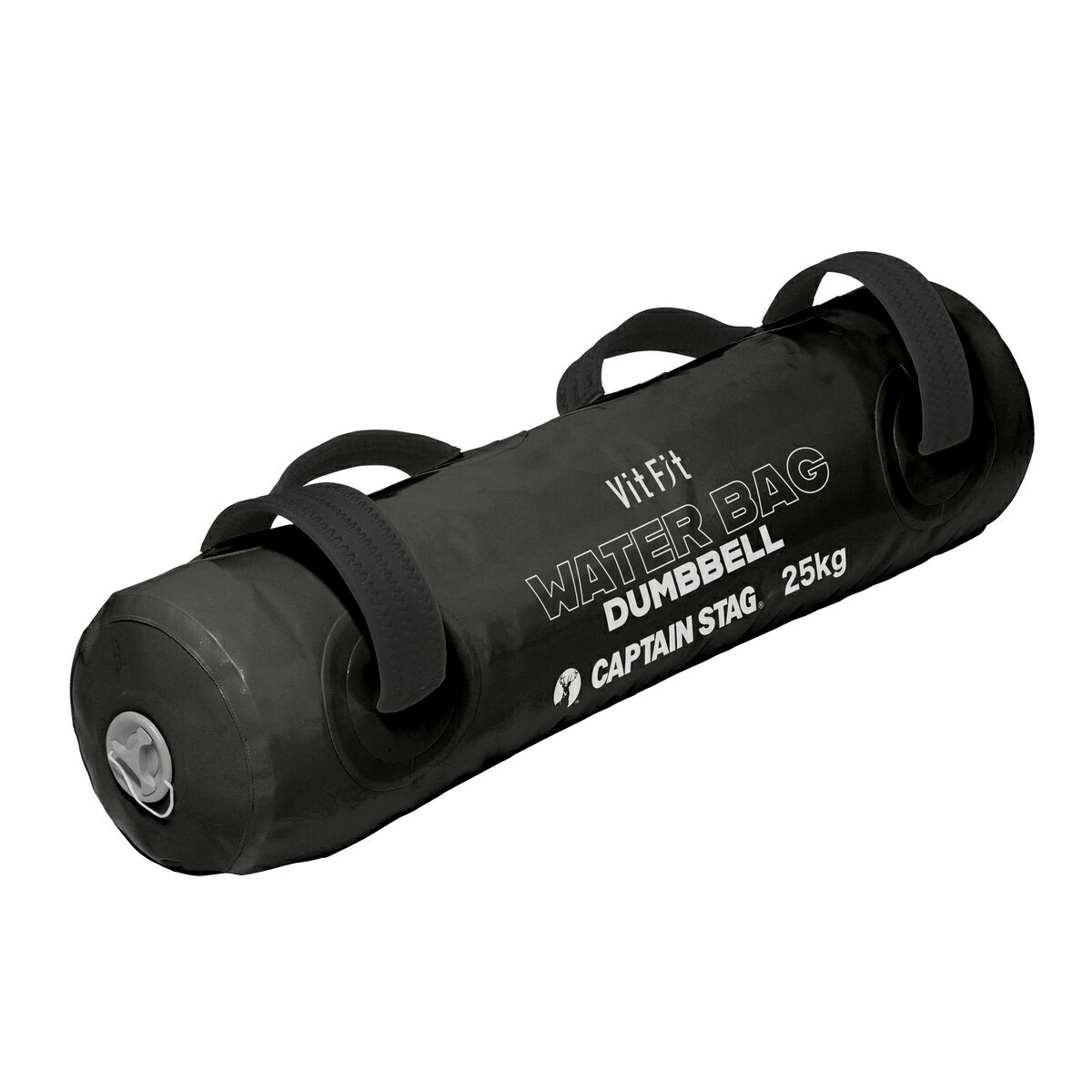 CAPTAIN STAG Vit Fit ウォーターバッグダンベル 25Kg WATER BAG DUMBELL ブラック UR-0921