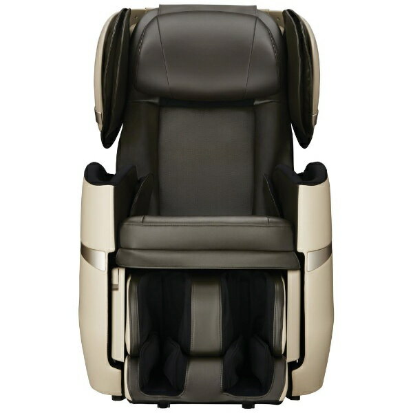 FUJIIRYOKI マッサージチェアE22 ベージュ×ブラウン AS-R610(CB)