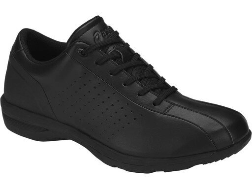 asics メンズ ウォーキングシューズ ハダシライド 553 ブラック×ブラック TDW553 001