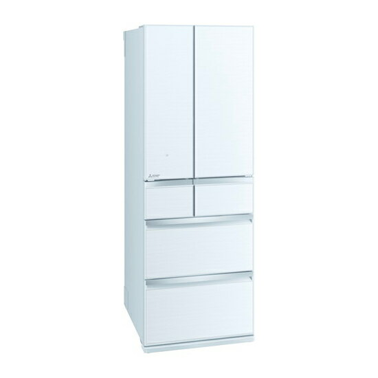 【ひー】三菱  冷蔵庫 547L MR-WZ55Kホワイト 三菱 冷蔵庫 【良品】冷蔵庫 547L グランドリネンホワイト MR