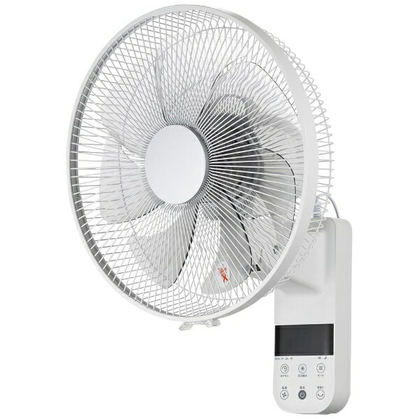シィー・ネット DCフルリモコン式壁掛け扇 ホワイト CKDF307WH