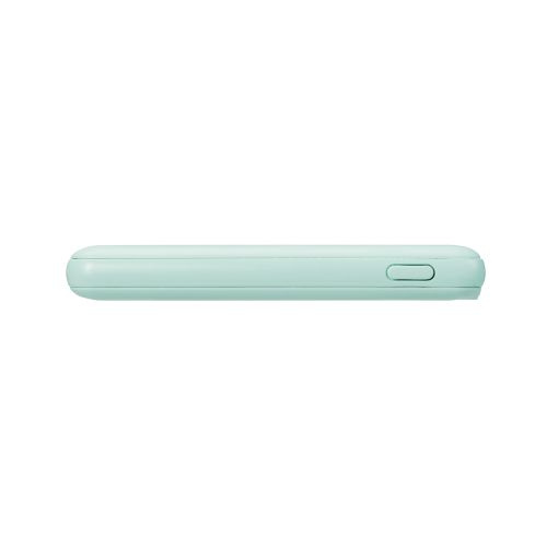 エレコム モバイルバッテリー  Type-C 5000mAh 12w 充電器 iPhone Android グリーン(1個)