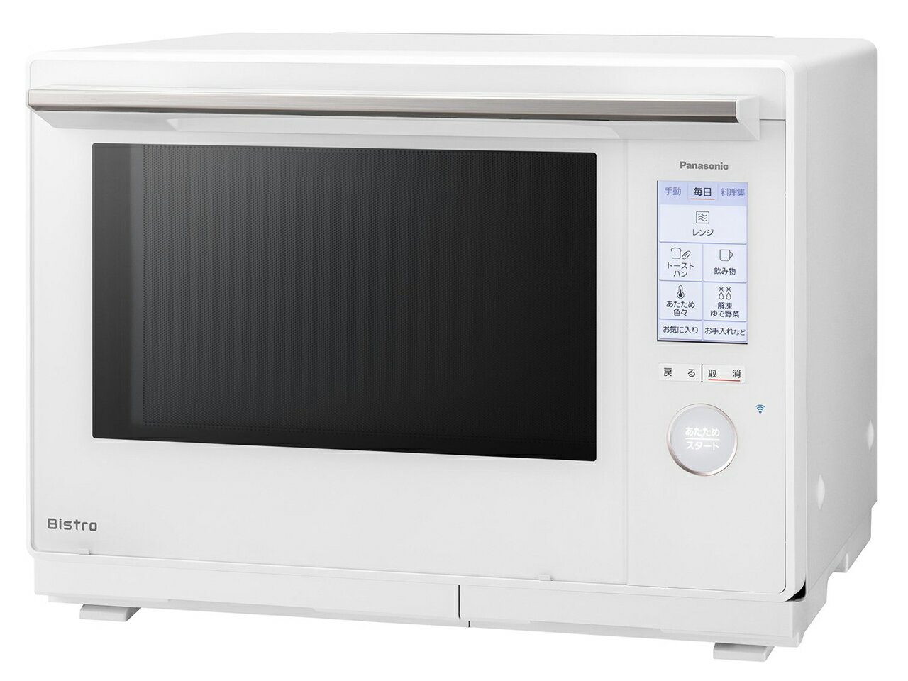 Panasonic スチームオーブンレンジ Bistro 30L ホワイト NE-UBS10A-W