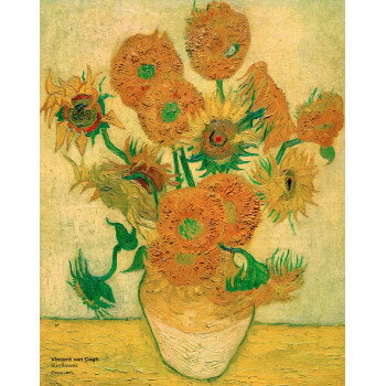 東レ クリーニングクロス 24×19cm 名画 トレシー ゴッホ ひまわり メガネ拭き 携帯クリーニング 液晶画面クリーニング レンズ拭き 超極細繊維 PE18